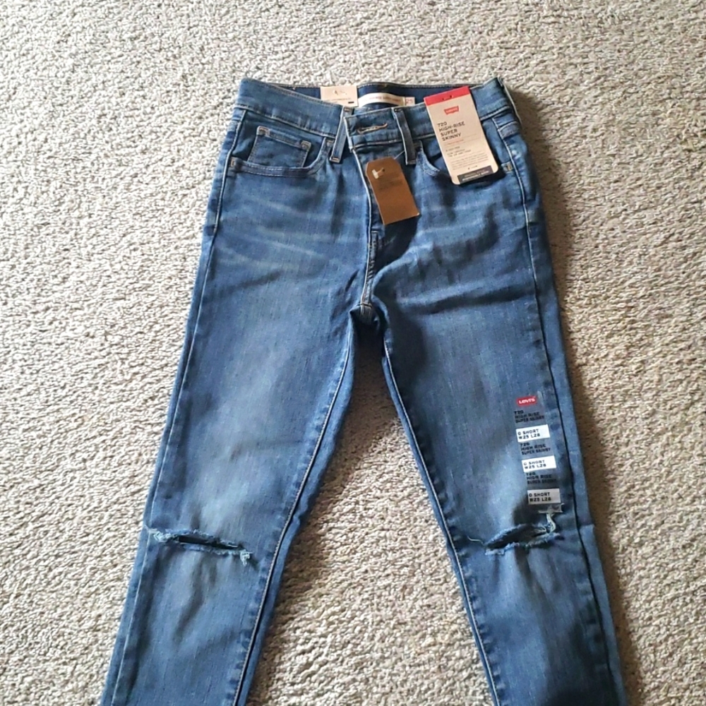 Levi's 720 high rise super skinny
